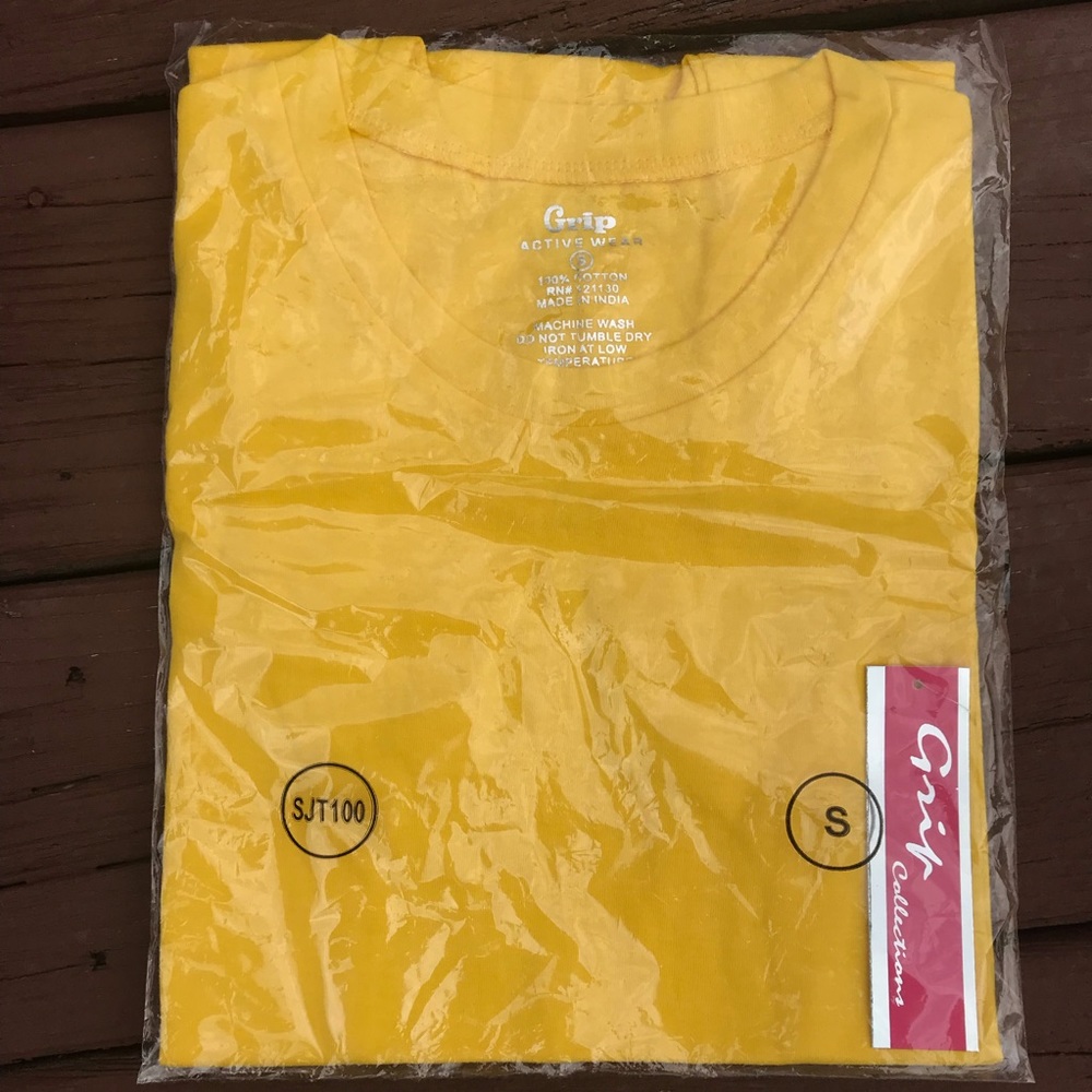 Bright Yellow Grip T Shirt